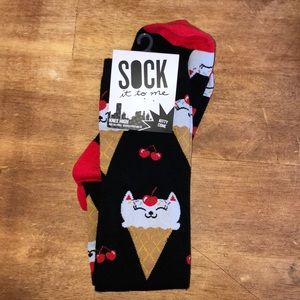 Sock it to me Knee High “Kitty Cone” socks